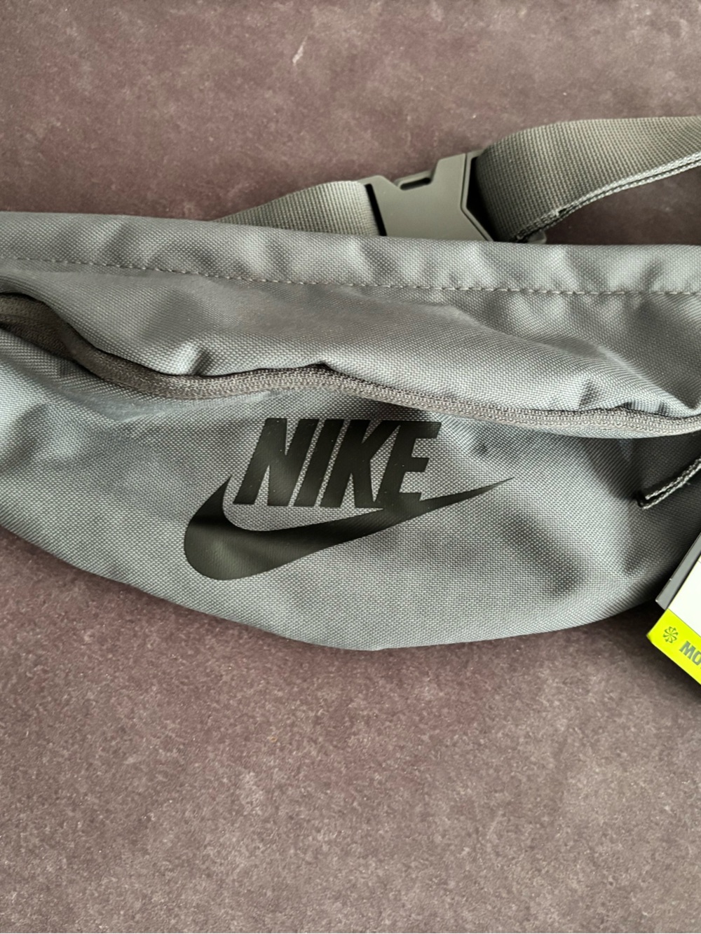 Nike Grey Waist Pack - Sleek Hands-Free Carry